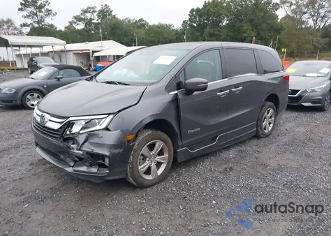 2019 Honda Odyssey Ex-L из США, поврежденный, VIN 5FNRL6H76KB101258